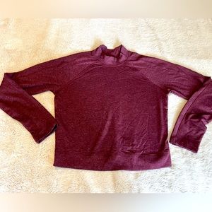 Maroon active top